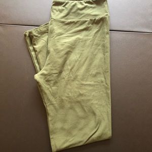 TCLularoe olive green solid color